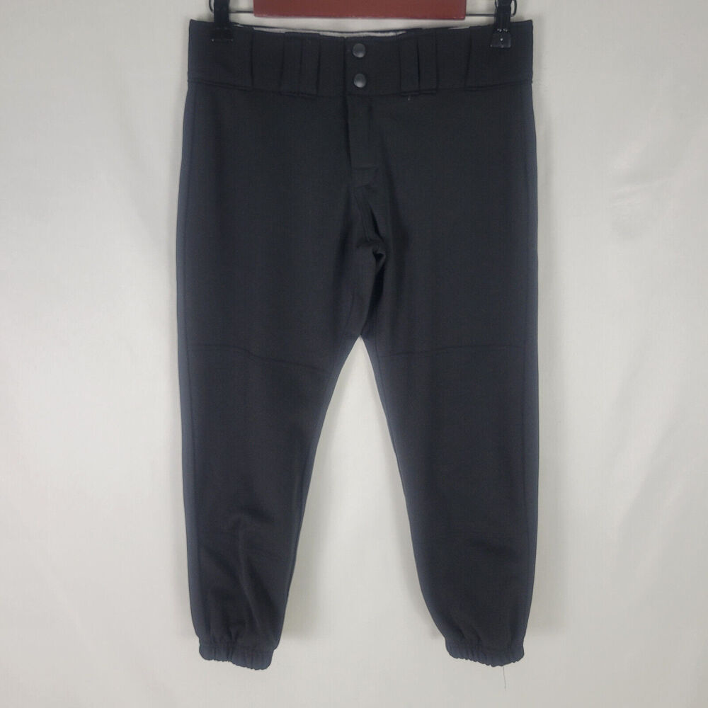 Easton Pants Mens Small Black Athletic Jogger Stretch Waist Activewear W29 x L21